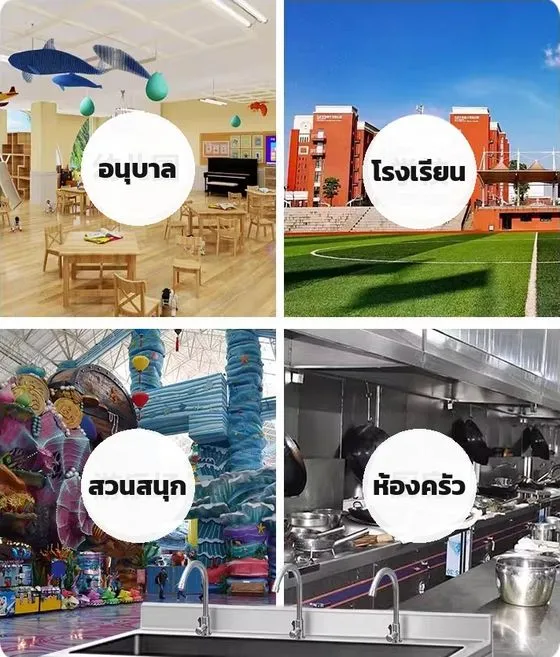 ตัวอย่างสถานที่ใช้งาน