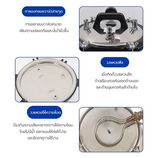 วาล์วสามจุด ซีล ขดลวด