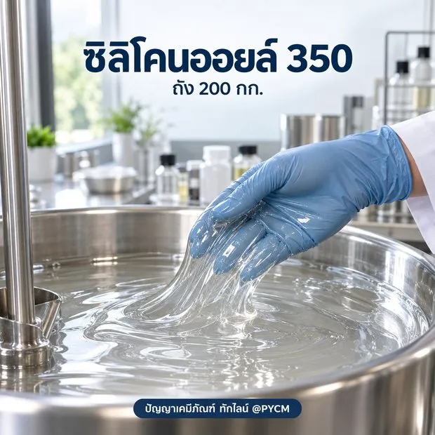 ตัวอย่างการใช้งาน ซิลิโคนออยล์ 350