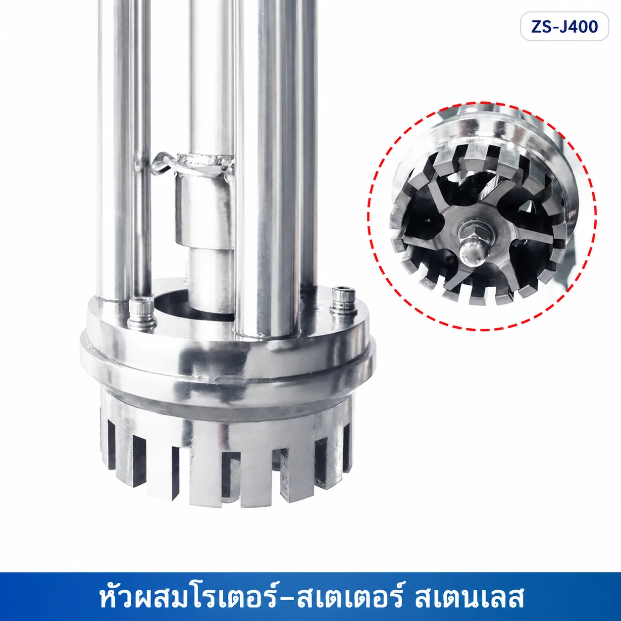 หัวผสมโรเตอร์–สเตเตอร์