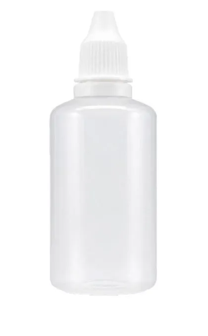 ขวดหยด LDPE ขุ่นใส ฝาขาว