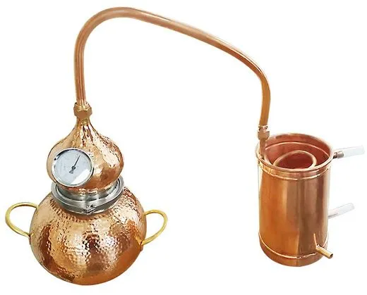 เครื่องกลั่นทองแดงทรงน้ำเต้า 5 ลิตร CAD-5L