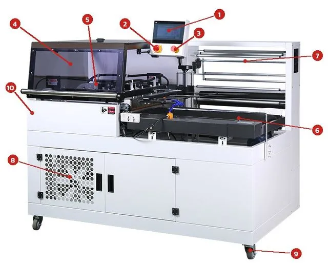 ชิ้นส่วน JBI-FQ550L หมายเลข 1-10