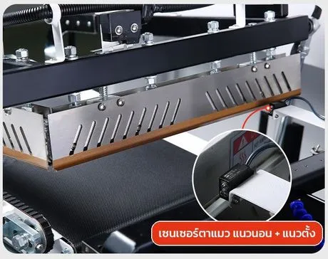 มีดเคลือบเทฟลอนและเซนเซอร์ตาแมว