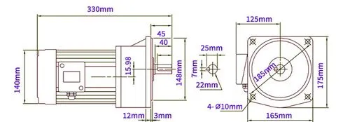 แบบขนาด SGM-400V-22
