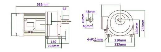 แบบขนาด SGM-2200H-40