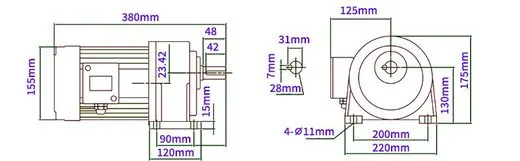 แบบขนาด SGM-750H-28