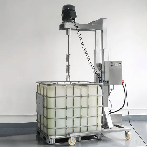 เครื่องจริงกับถัง IBC