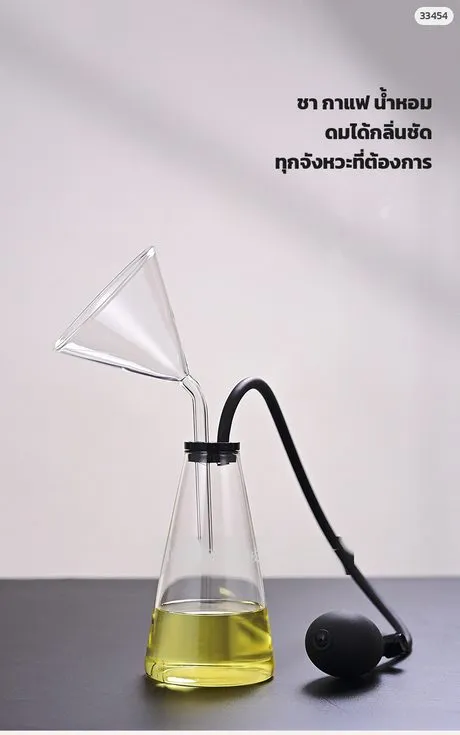 ตั้งโต๊ะสำหรับดมกลิ่นชา