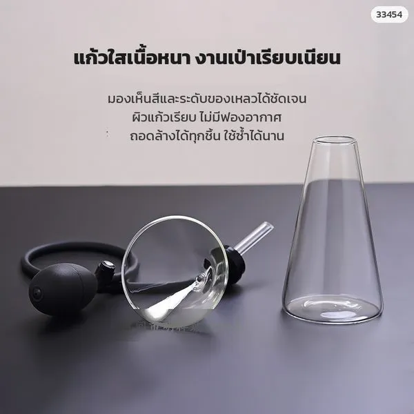 ชิ้นส่วนแก้วใสเนื้อหนา