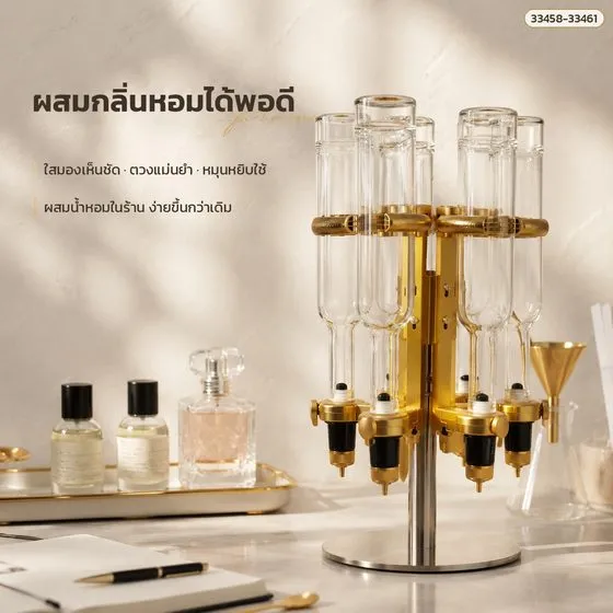 ใช้ในงานผสมน้ำหอมหน้าร้าน