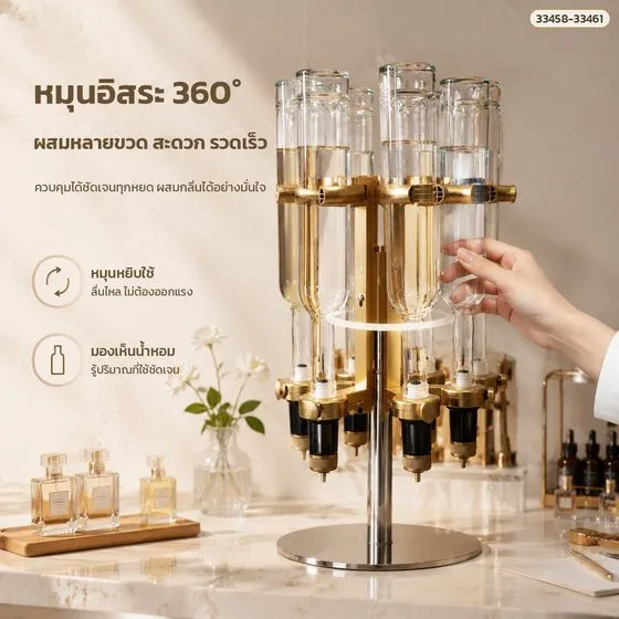 หมุนอิสระ 360°